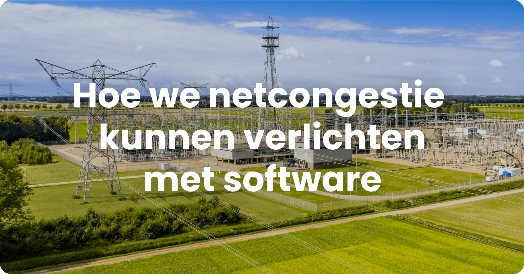 How we can relieve grid congestion with software